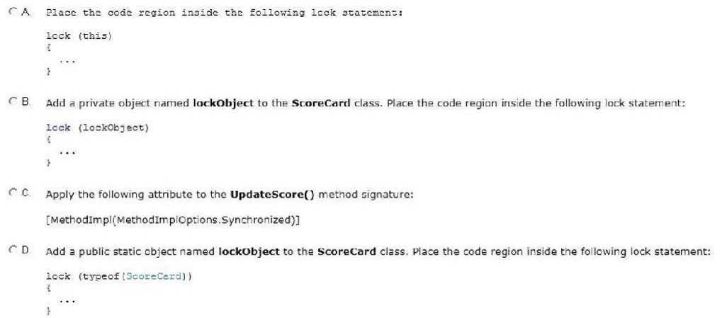 pass4itsure 070-483 question