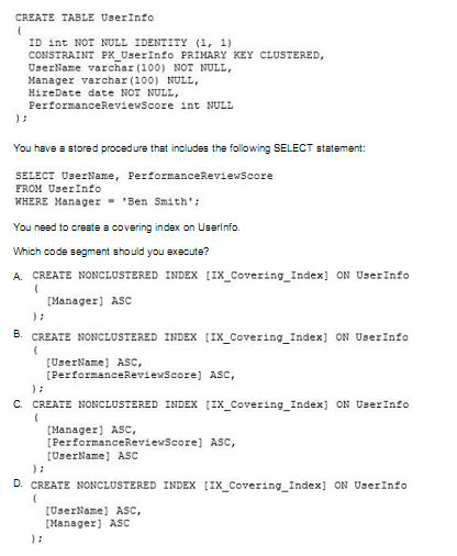 pass4itsure 070-464 question