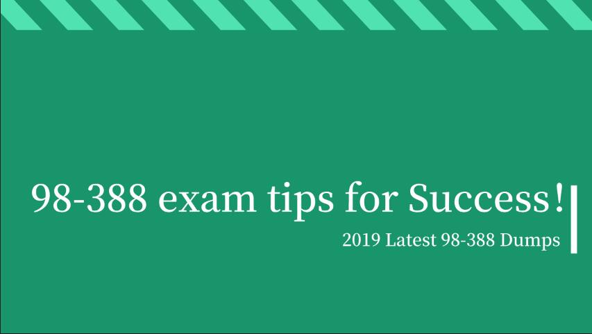 98-388-exam-tips-for-Success